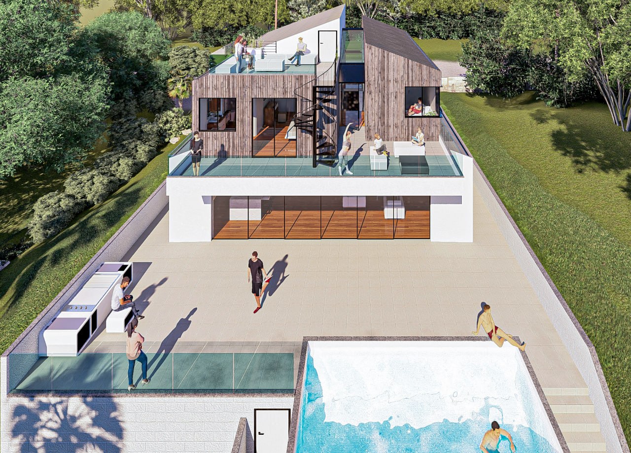 Urbane Design -Skycut Axis Project